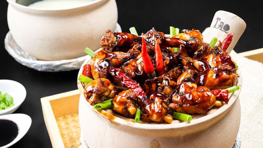 cháo ếch lion city