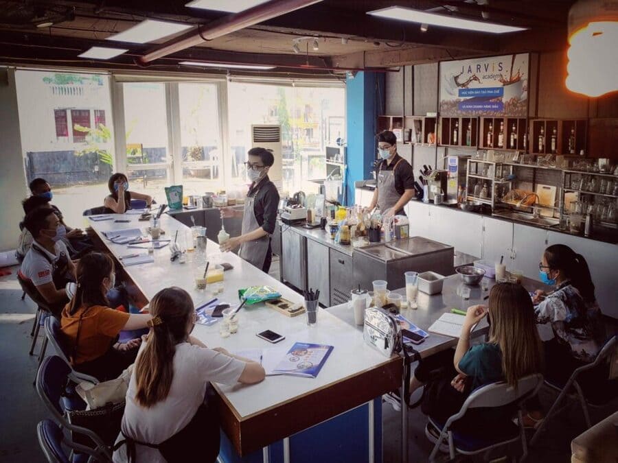 đào tạo vận hành quán cafe