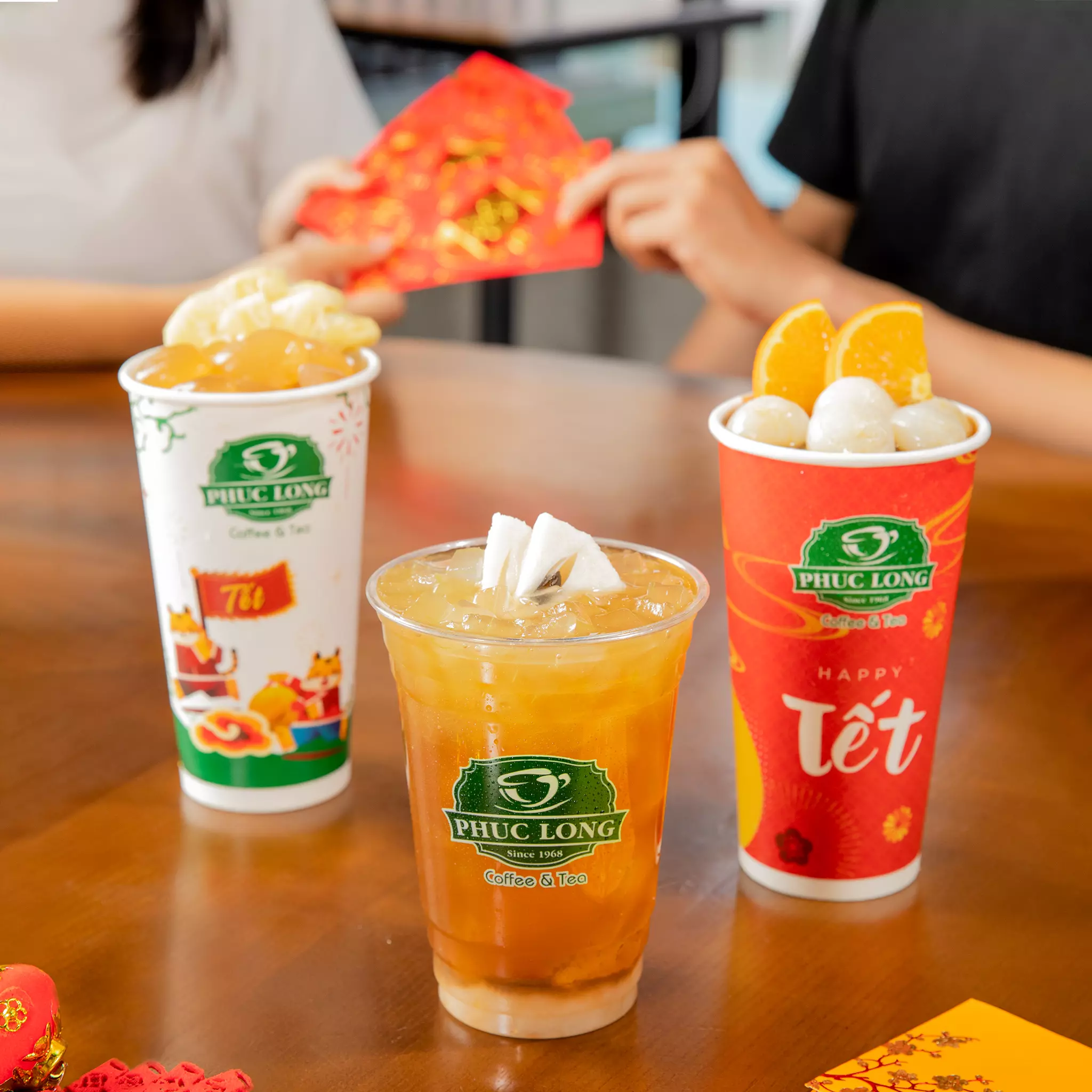 sản phẩm của phúc long