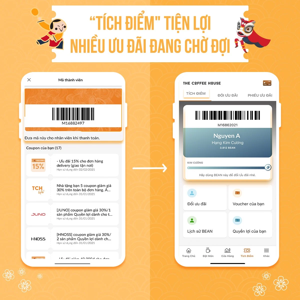 tich-diem-app-the-coffee-house tích điểm app the coffee house