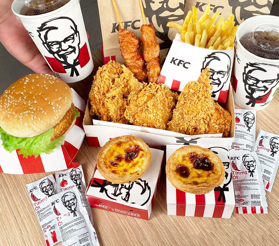 sản phẩm của kfc