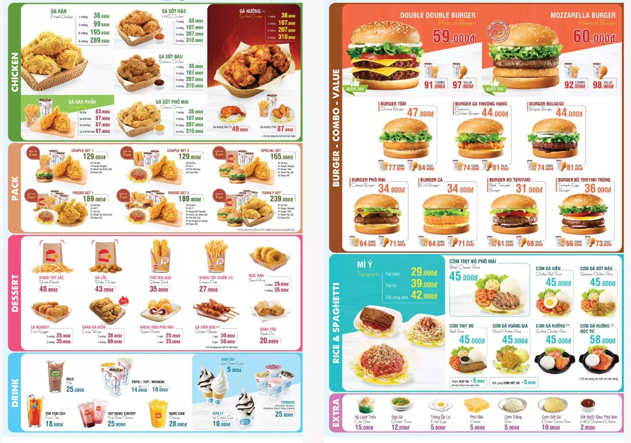 san-pham-da-dang-cua-lotteria sẩn phẩm đa dạng của lotteria