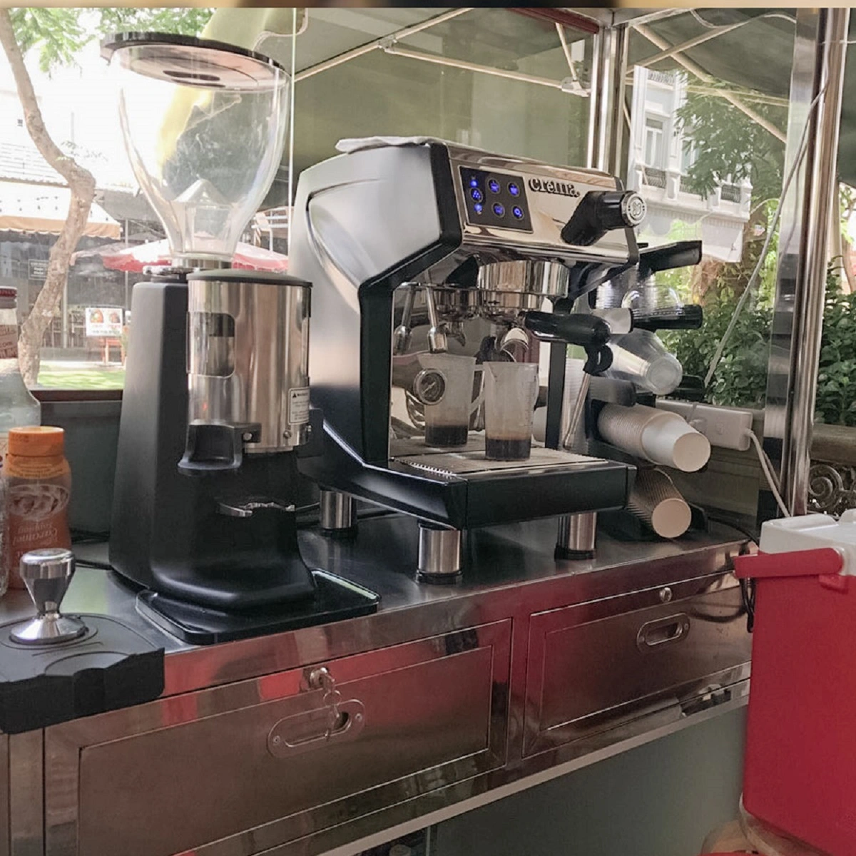 thiết bị cafe mang đi