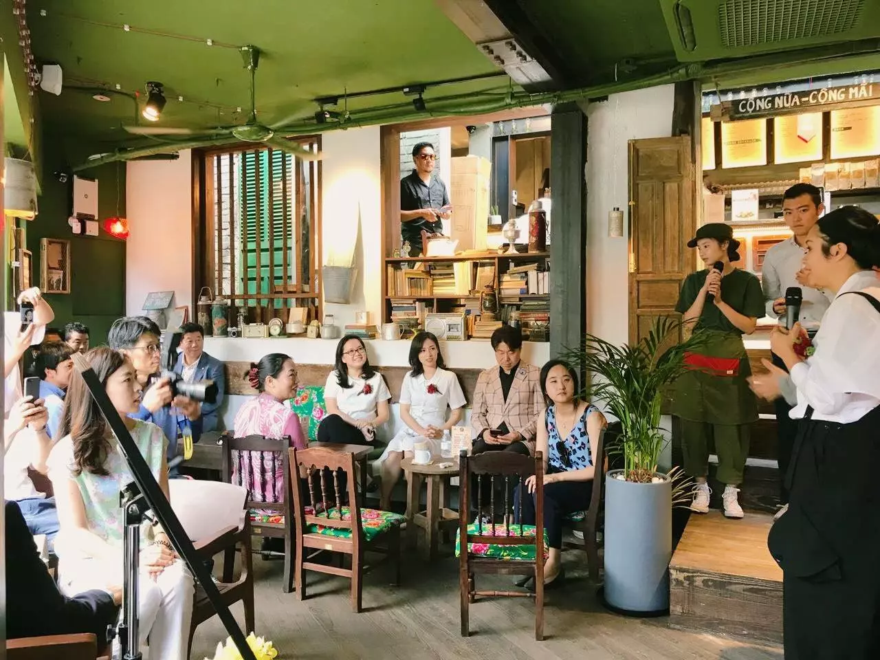 khách hàng mục tiêu của cộng cafe tại hàn quốc