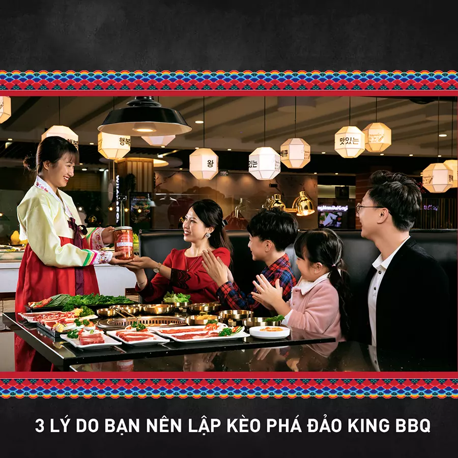 khách hàng mục tiêu của king bbq