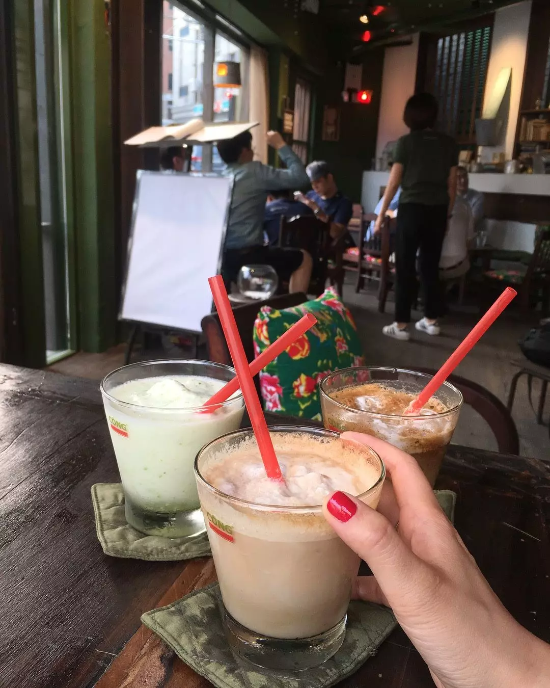 món đặc trưng của cộng cafe kem dừa