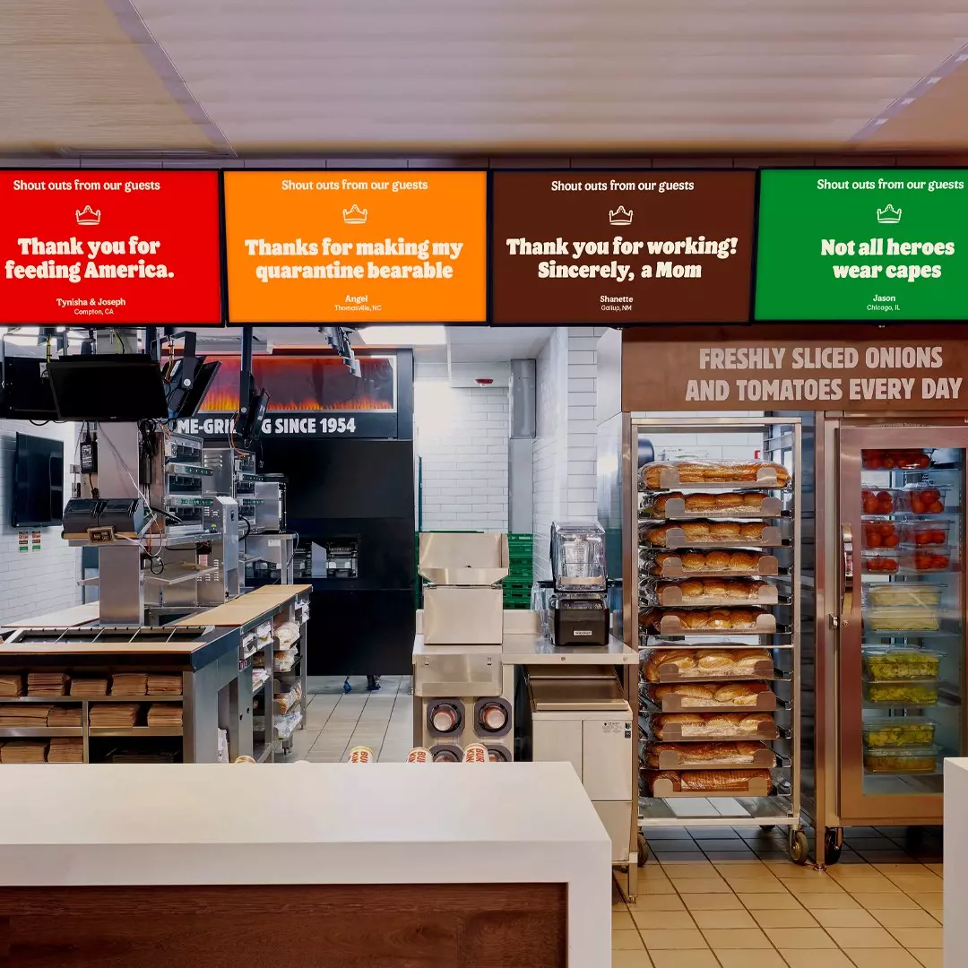 quy trình trong chiến lược marketing của burger king