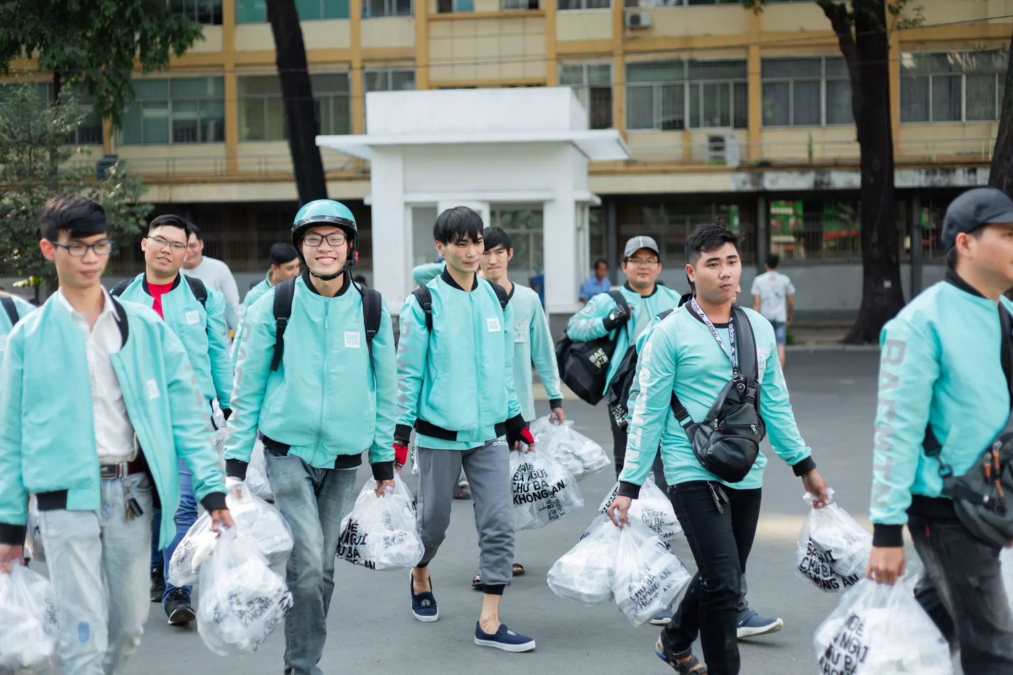 baemin đào tạo đội ngũ tài xế