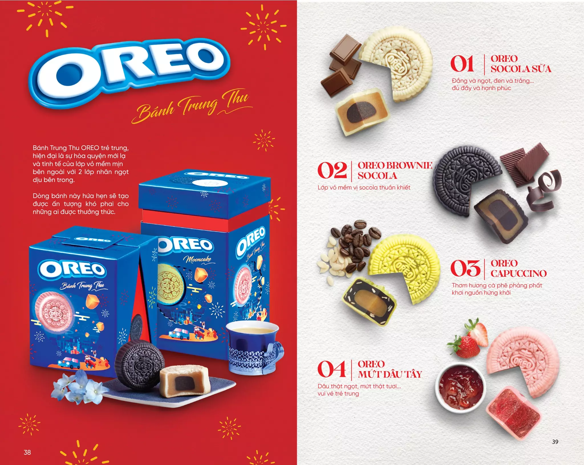 bánh trung thu vị oreo