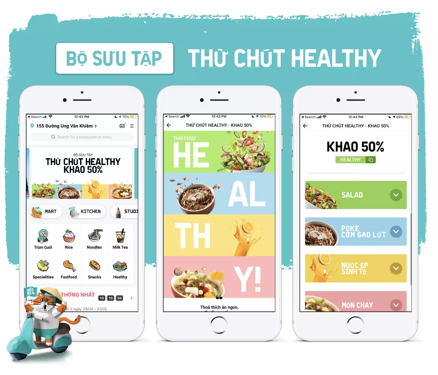 bộ sưu tập thử chút healthy