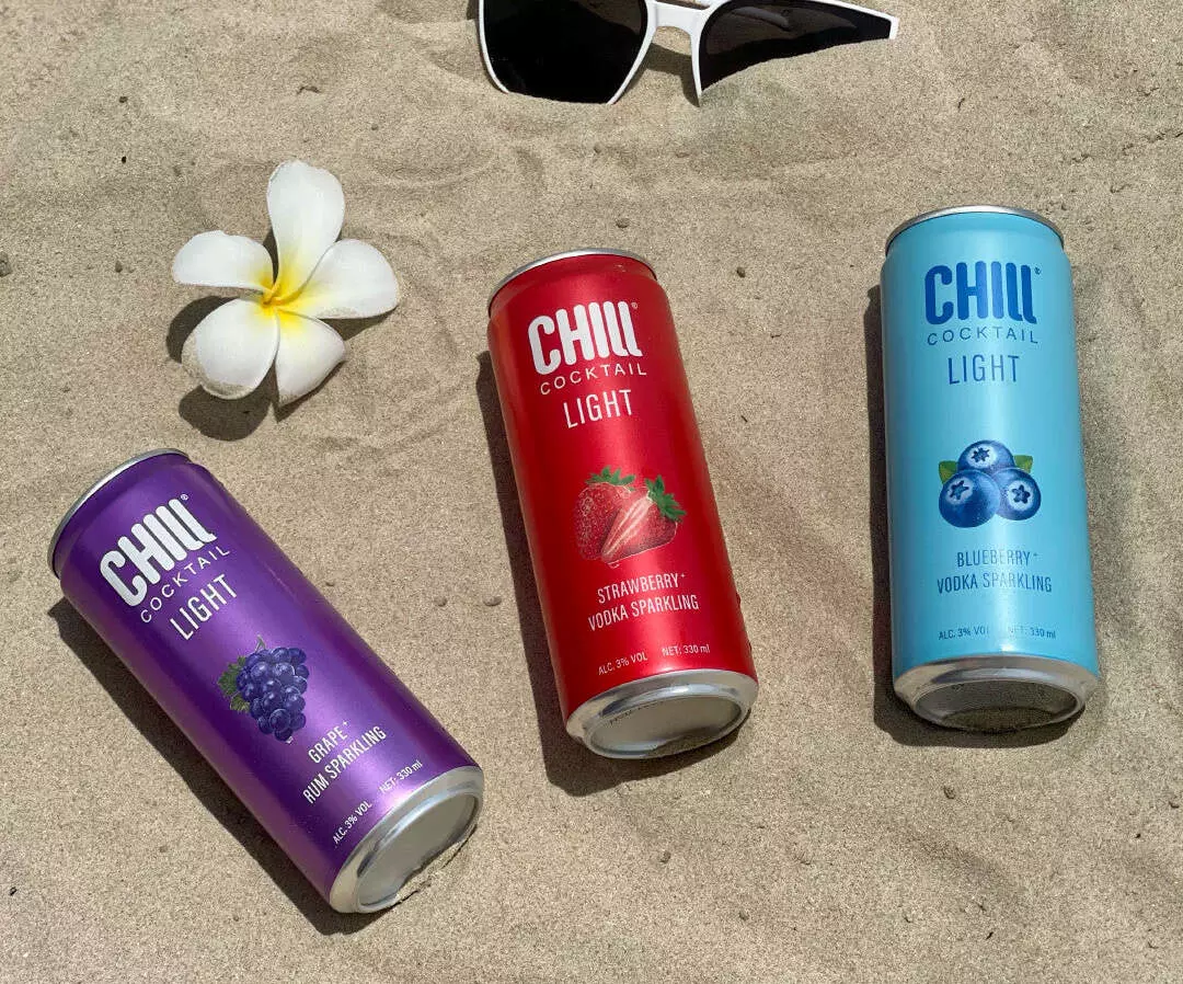 chill cocktail dạng lon