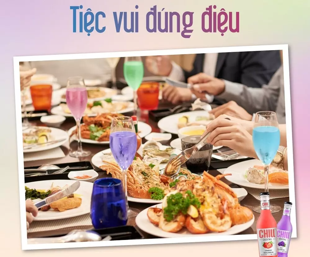 thưởng thức chill cocktail