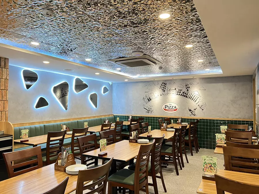 bằng chứng hữu hình trong chiến lược marketing của the pizza company
