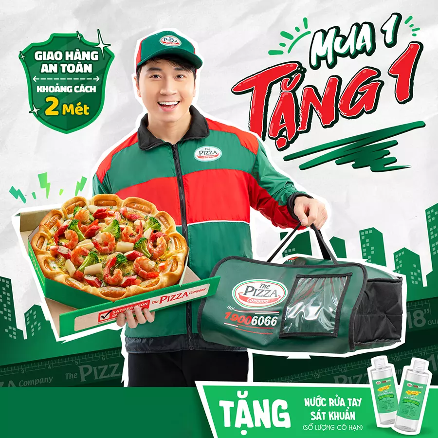 chiến lược phân phối online của the pizza company