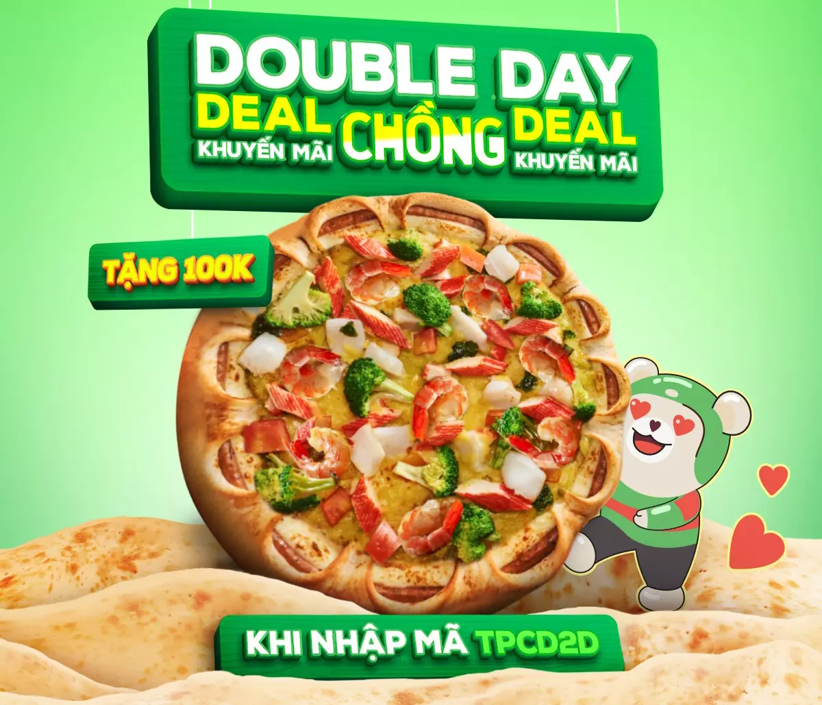 hoạt động khuyến mãi của the pizza company