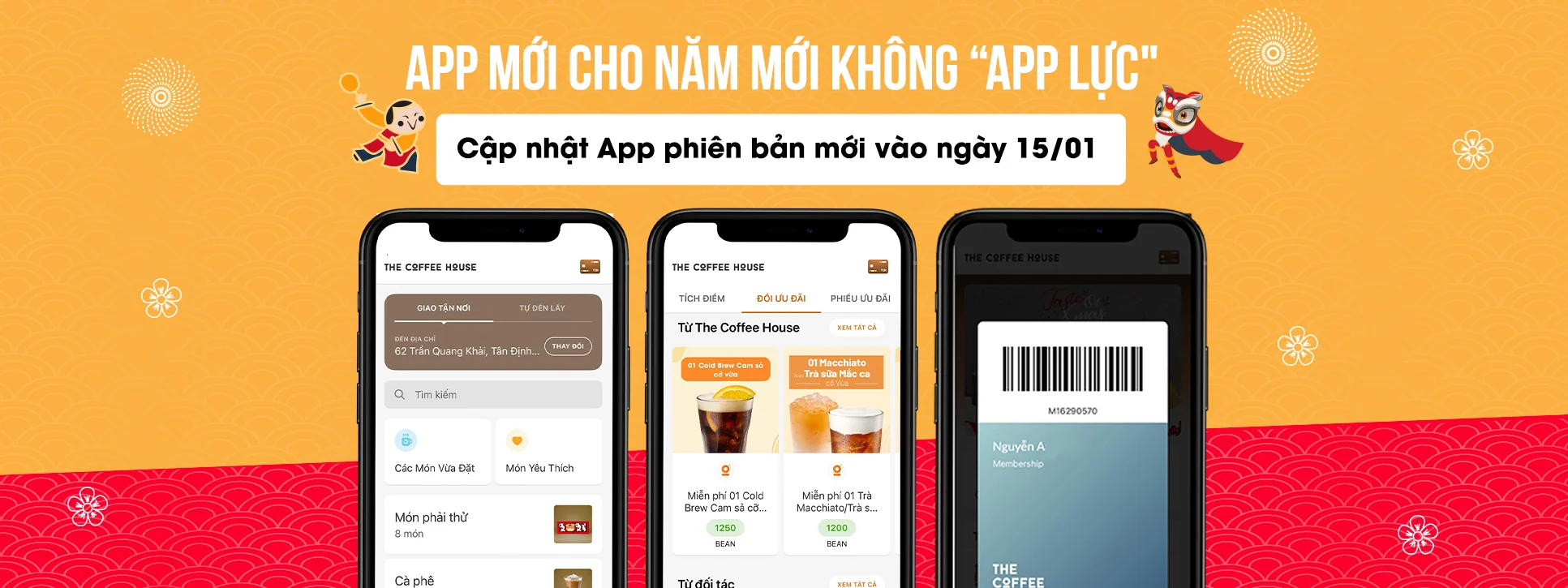 app của the coffee house
