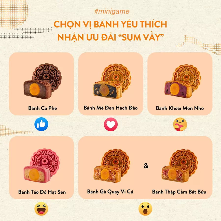bánh trung thu của the coffee house