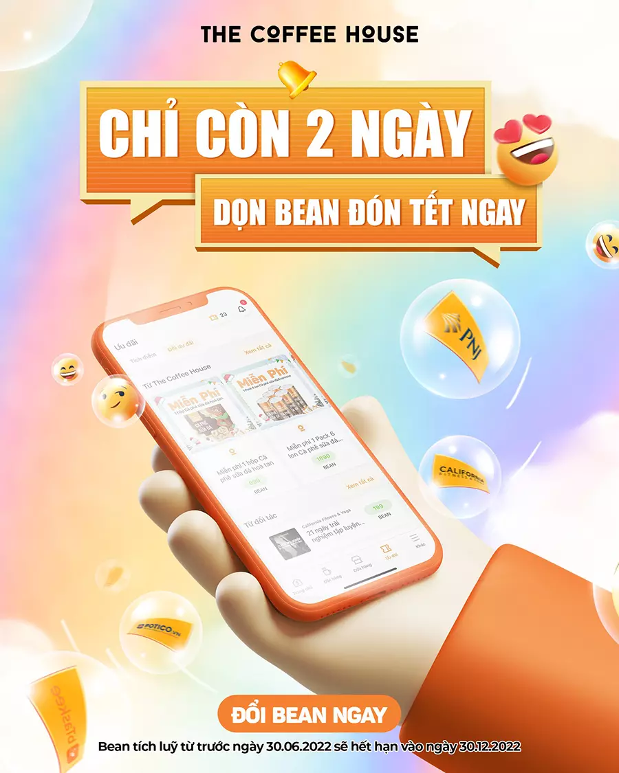 chương trình membership của the coffee house