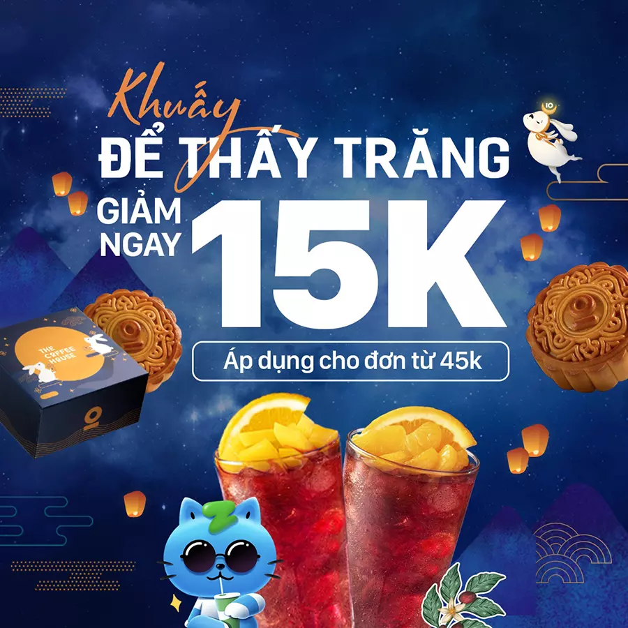 khuyến mãi của the coffee house và zalopay