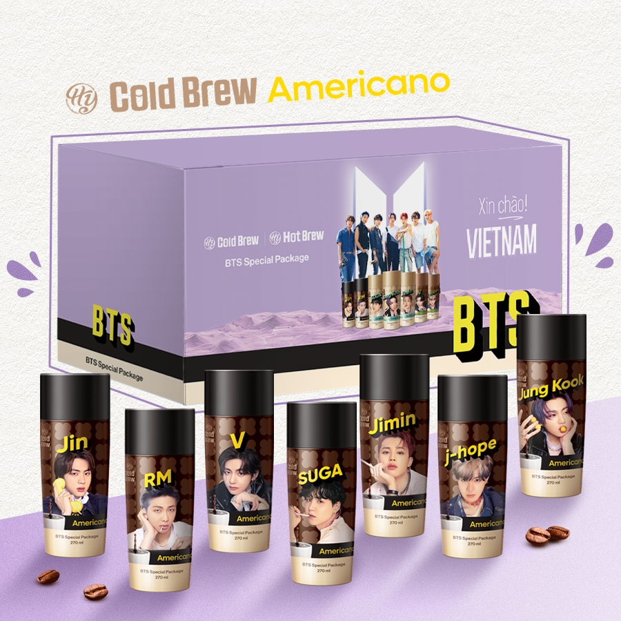 bts coffee tại việt nam