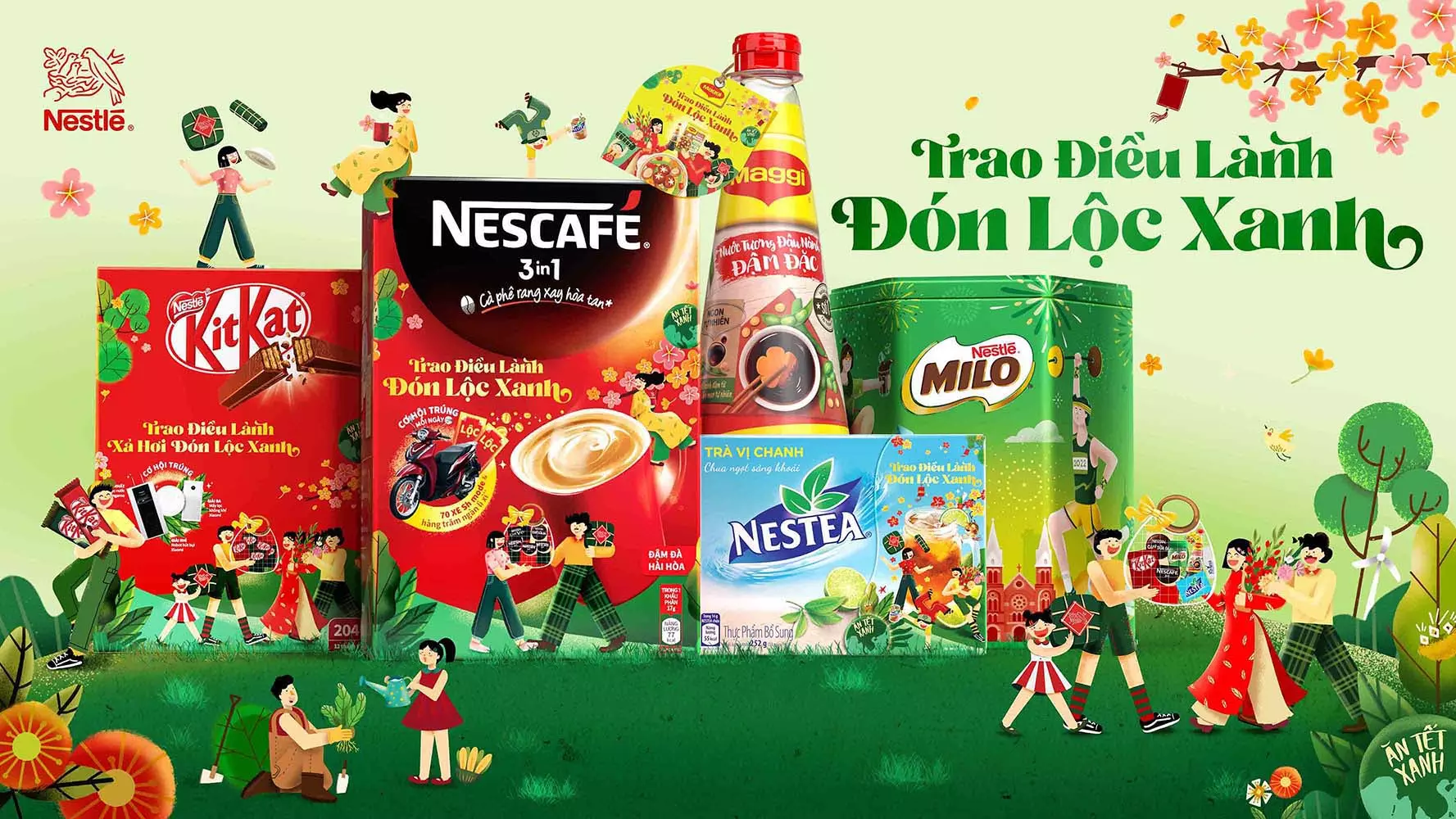 chương trình khuyến mãi của nestle