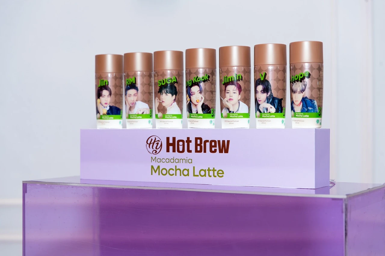 hot brew mocha latte