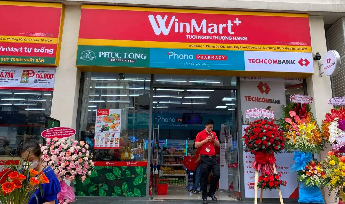 khai trương winmart+