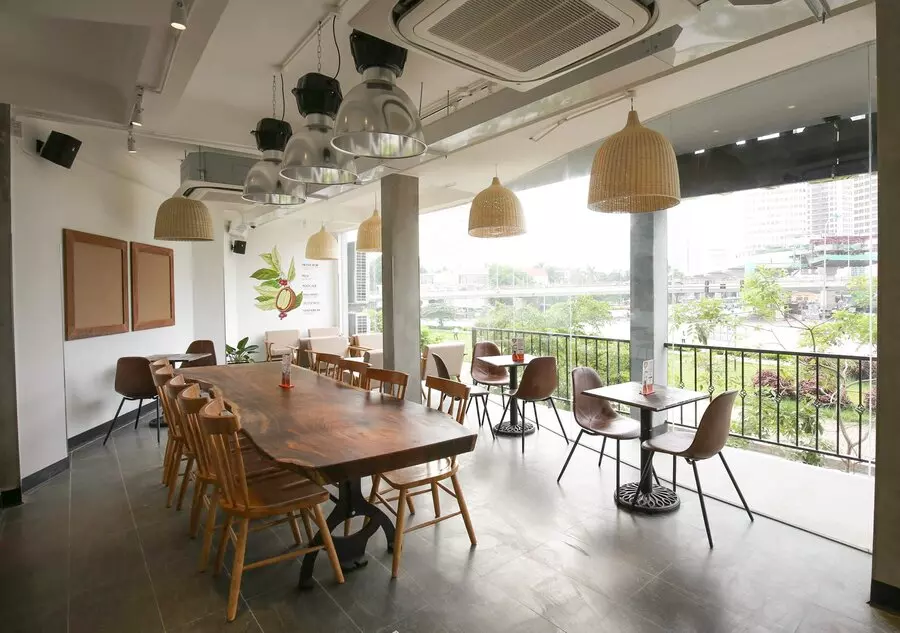 không gian the coffee house