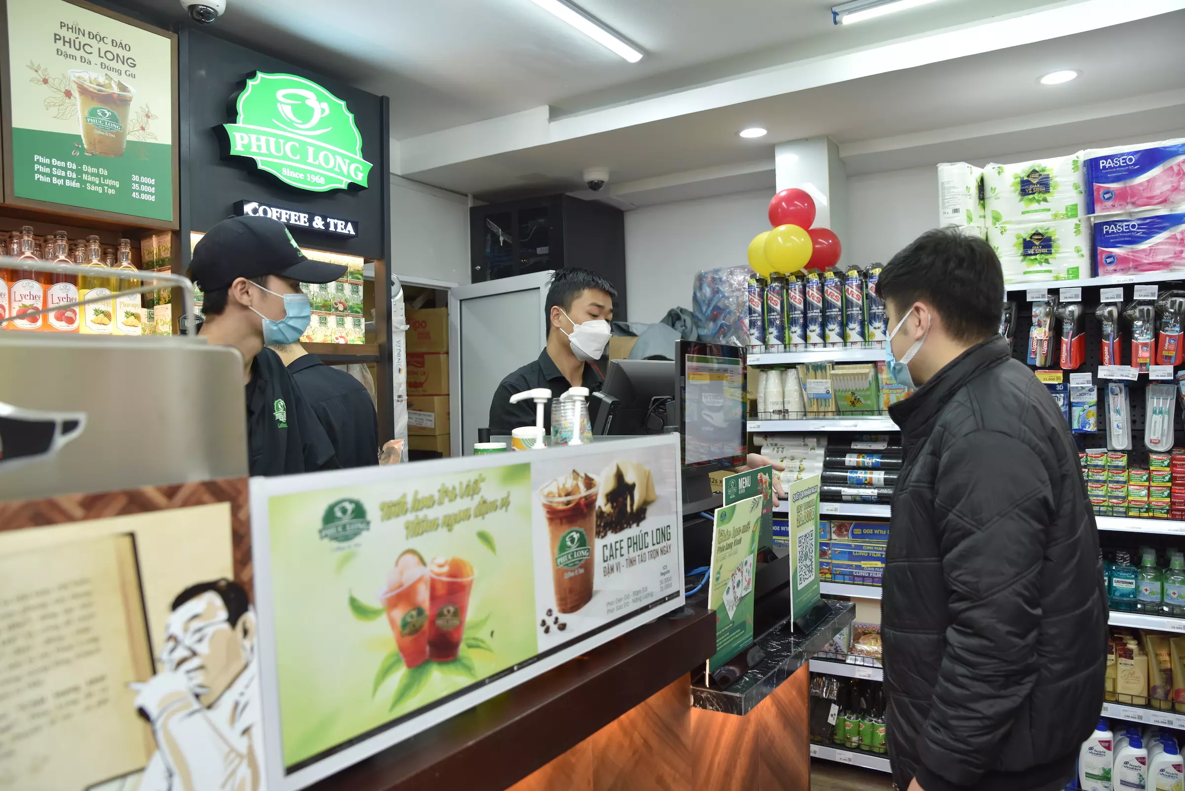 kinh doanh phúc long tại winmart