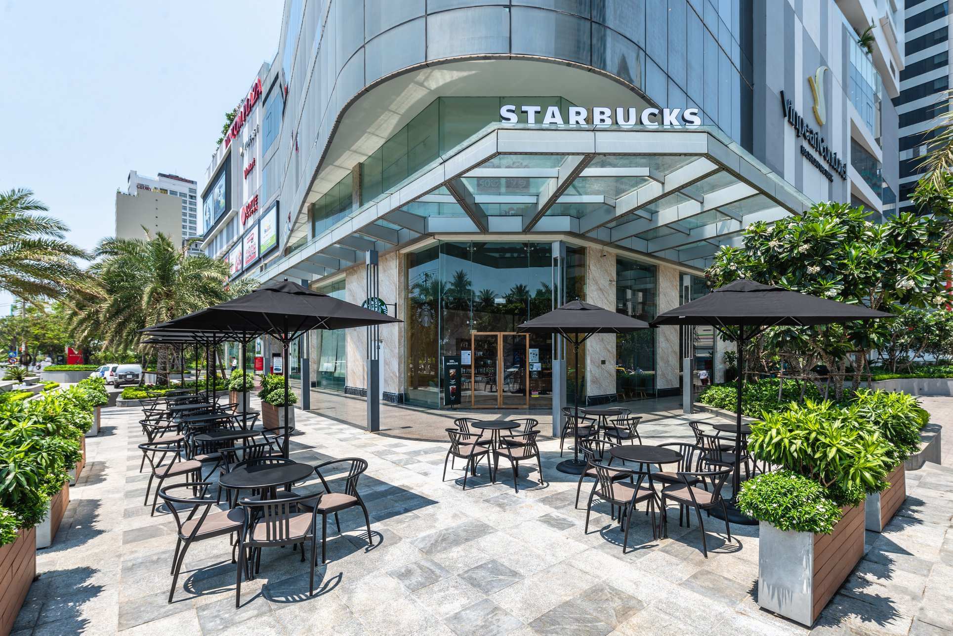 mặt bằng starbusks