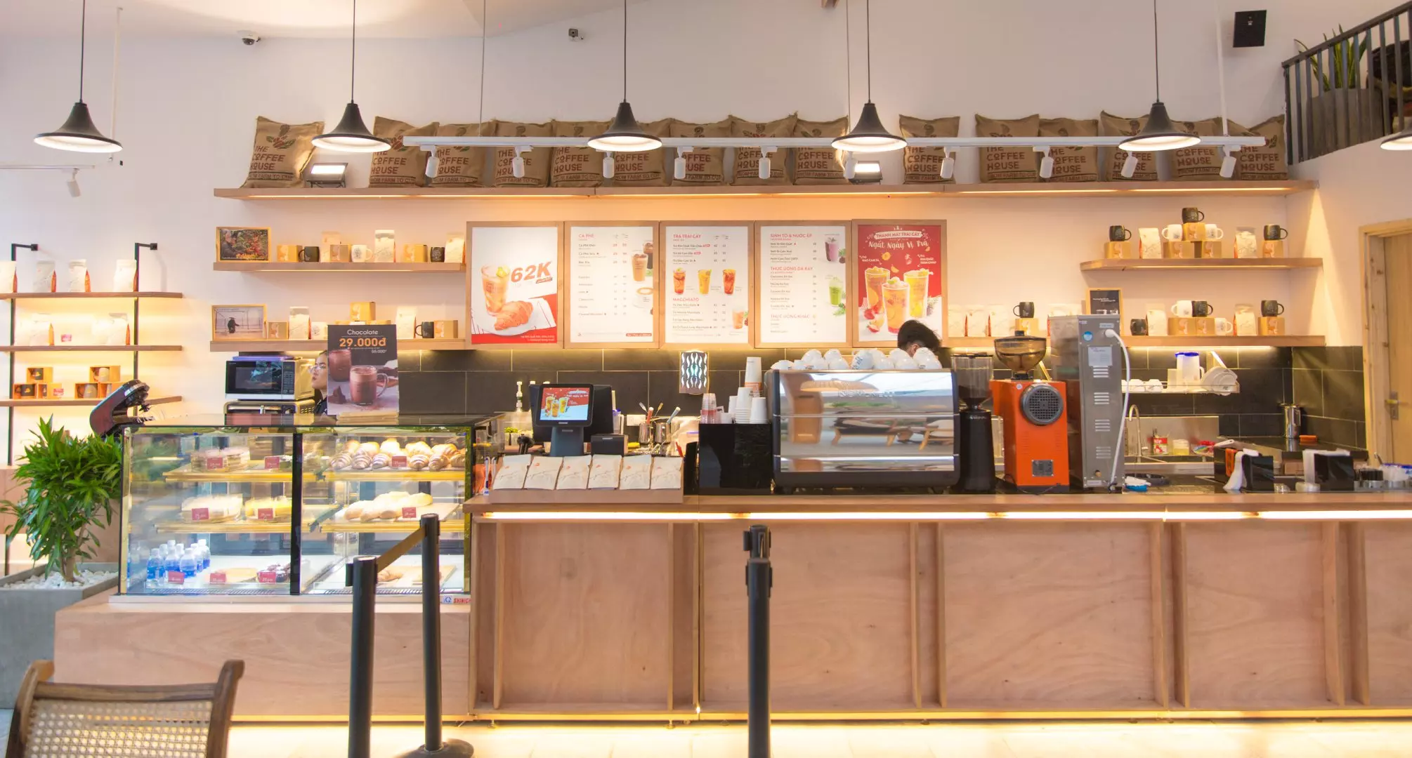 máy móc thiết bị the coffee house