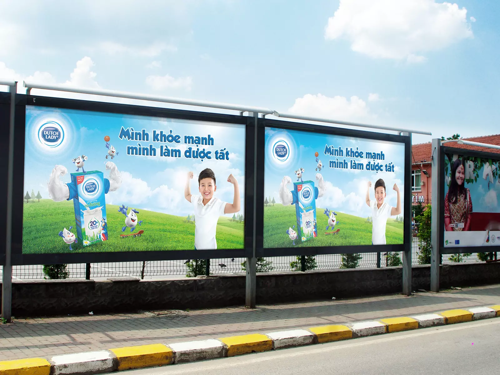 bilboard quảng cáo dutch lady