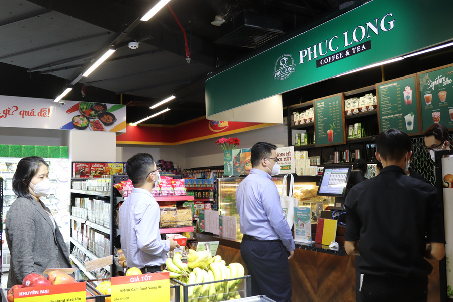 đồ uống phúc long trong vinmart