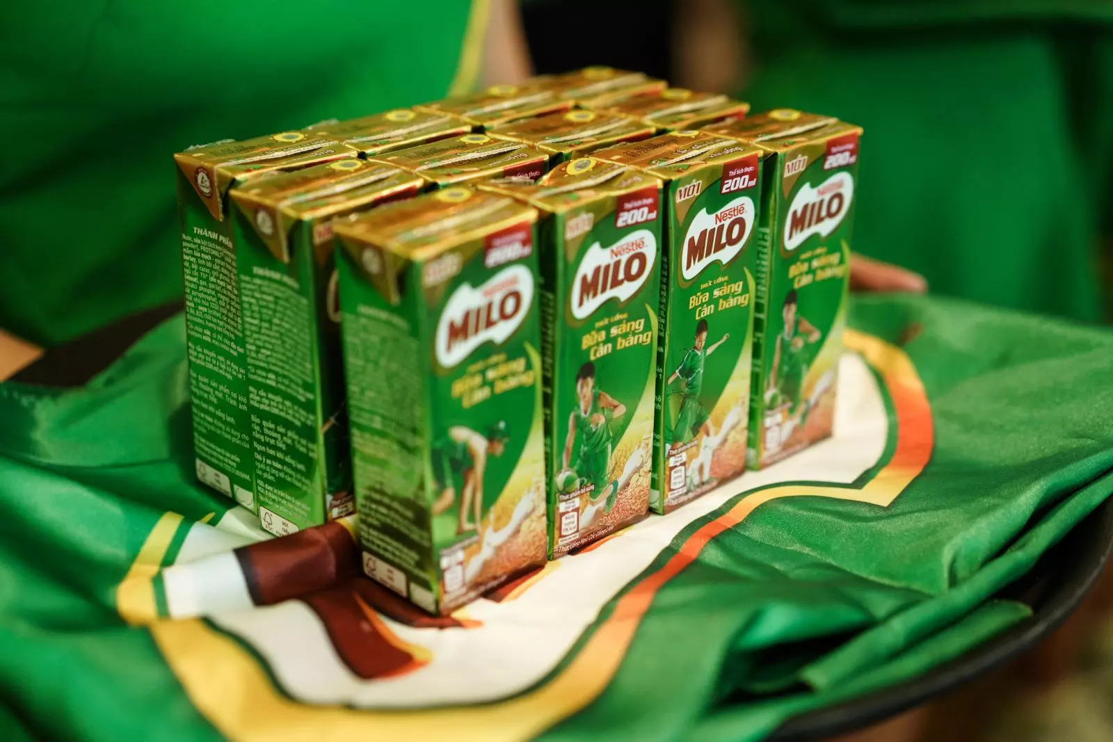 đổi mới bao bì milo sang trọng