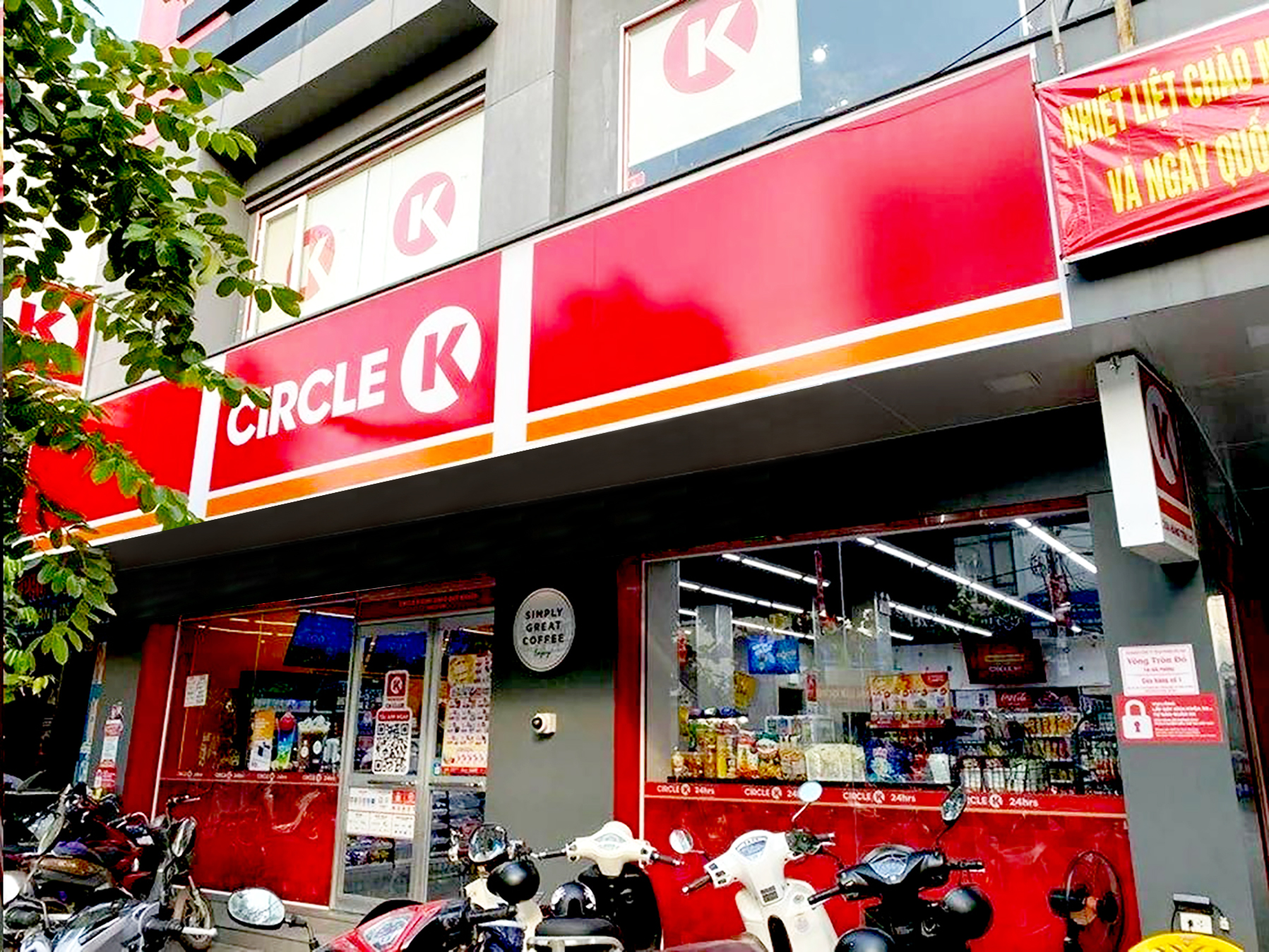 mặt tiền circle k hải phòng