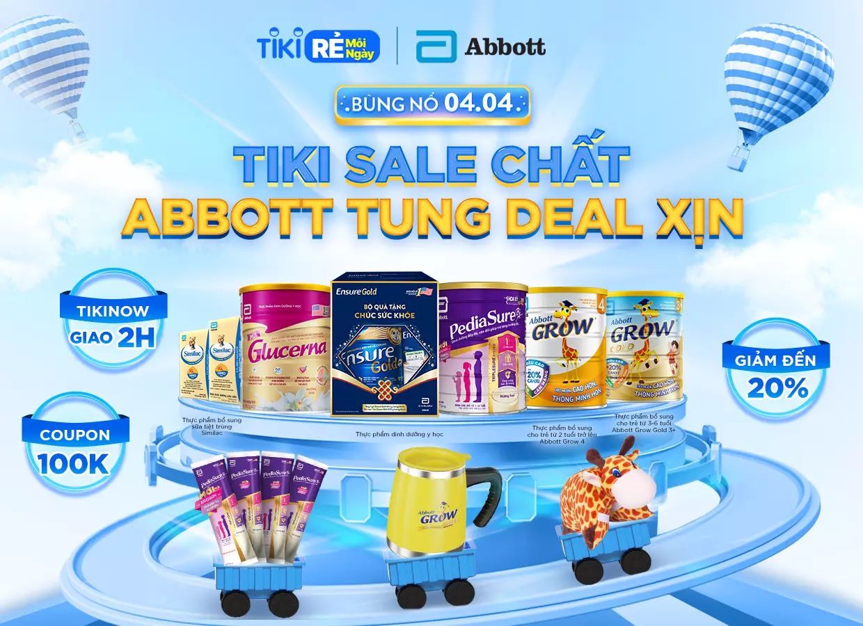 khuyến mãi của abbott trên tiki