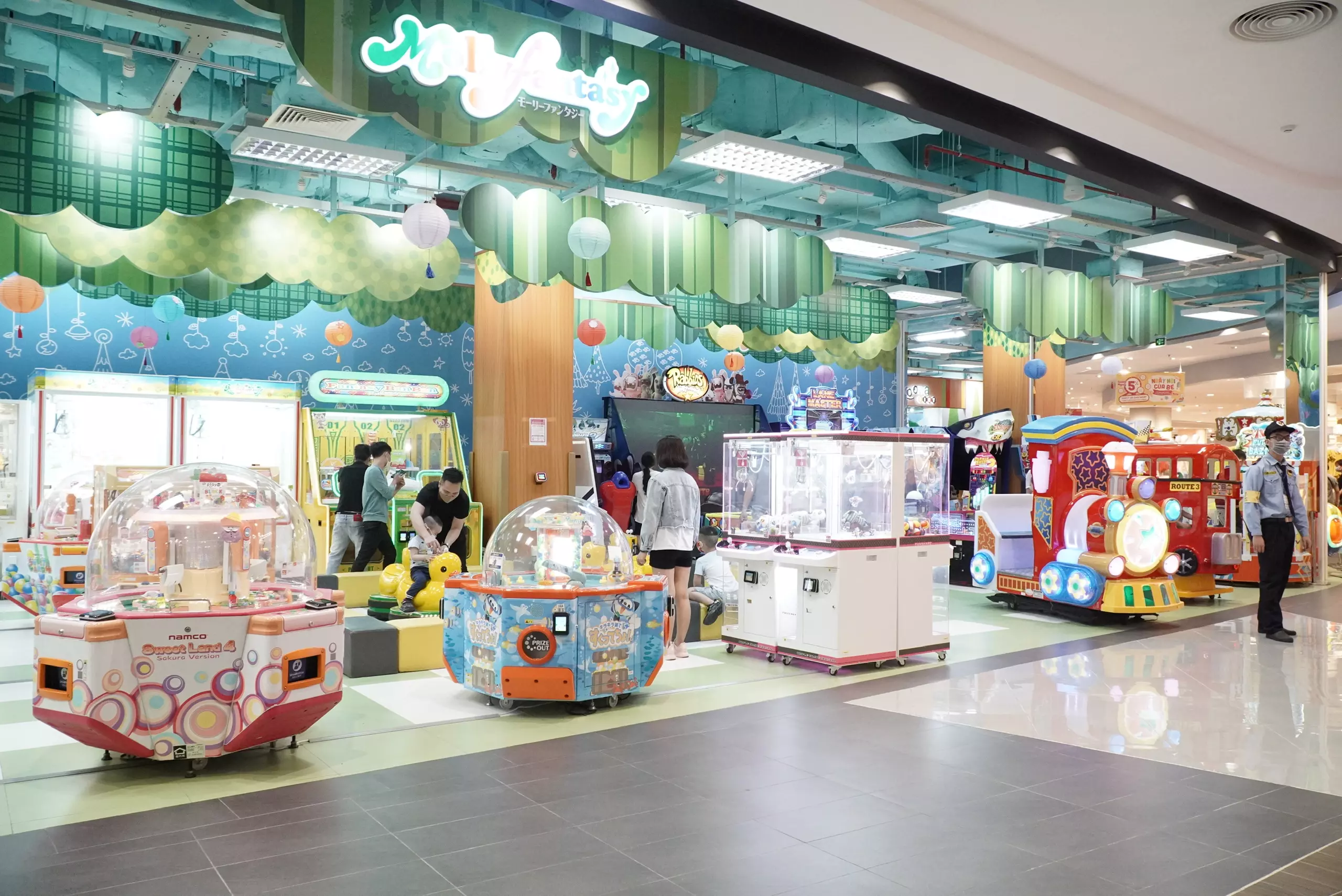 khu vui chơi tại aeon