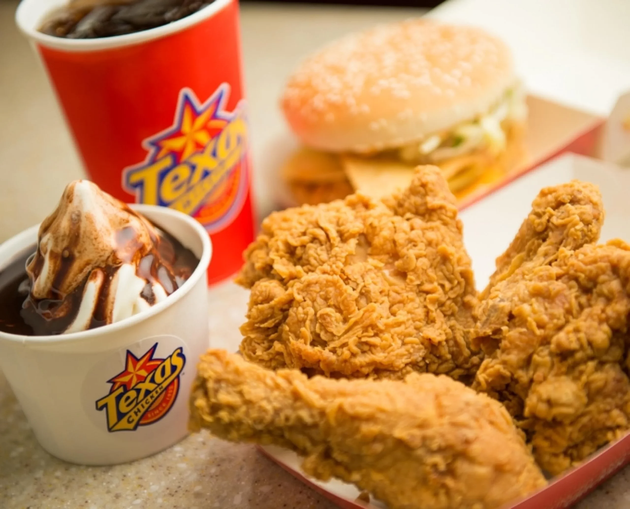 sản phẩm của texas chicken
